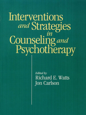 cover image of Intervention & Strategies in Counseling and Psychotherapy
